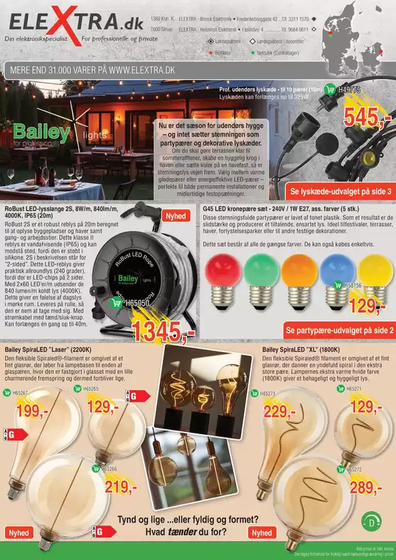 Elextra katalog i Kolding | Toptilbud til sparegrise | 2026-03-25T00:00:00.000Z - 2026-04-08T00:00:00.000Z