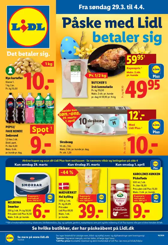 Lidl katalog i Herning | Toptilbud til alle kupjægere | 2026-03-25T00:00:00.000Z - 2026-04-04T00:00:00.000Z