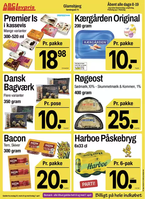 ABC Lavpris katalog i Birkerød | Fantastiske rabatter på udvalgte produkter | 2026-03-25T00:00:00.000Z - 2026-04-07T00:00:00.000Z