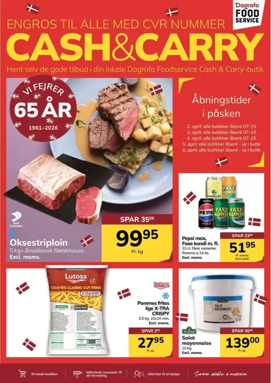 Dagrofa Food Service katalog i Flensburg | Rabatter og kampagner | 2026-04-02T00:00:00.000Z - 2026-04-06T00:00:00.000Z
