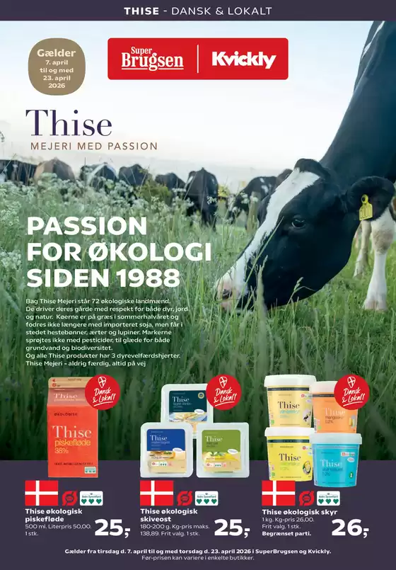 Kvickly katalog i Lillerød | Thise katalog | 2026-04-07T00:00:00.000Z - 2026-04-23T00:00:00.000Z