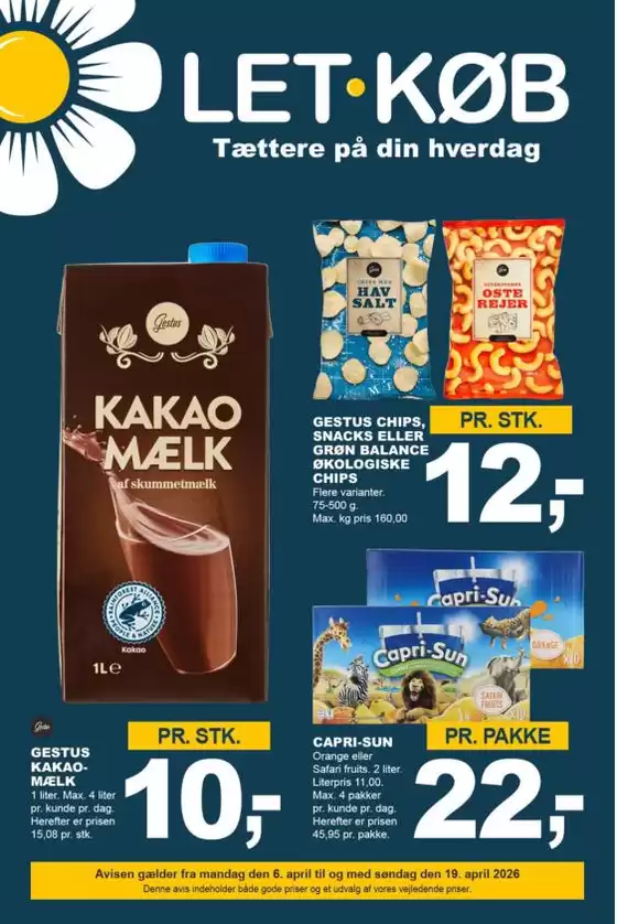 Let-Køb katalog i Middelfart | Let-Køb Tilbudsavis | 2026-04-06T00:00:00.000Z - 2026-04-19T00:00:00.000Z