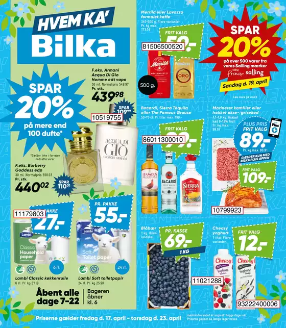 Bilka katalog i Hjørring | Fantastisk tilbud til kupjægere | 2026-04-17T00:00:00.000Z - 2026-04-23T00:00:00.000Z