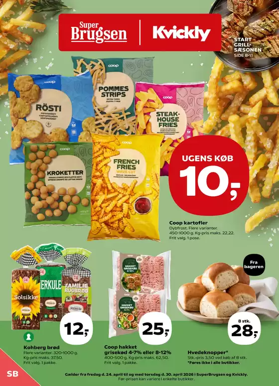 SuperBrugsen katalog i Silkeborg | Fantastisk tilbud til kupjægere | 2026-04-24T00:00:00.000Z - 2026-04-30T00:00:00.000Z