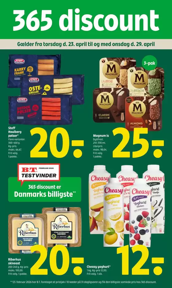 365discount katalog i Odense | 365discount Tilbudsavis | 2026-04-23T00:00:00.000Z - 2026-04-29T00:00:00.000Z