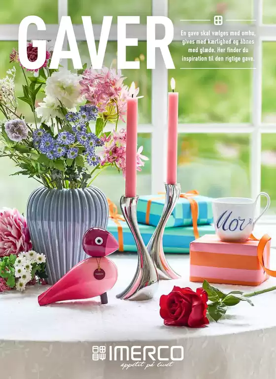 Imerco katalog i Esbjerg | Gavekatalog | 2026-04-24T00:00:00.000Z - 2026-05-08T00:00:00.000Z