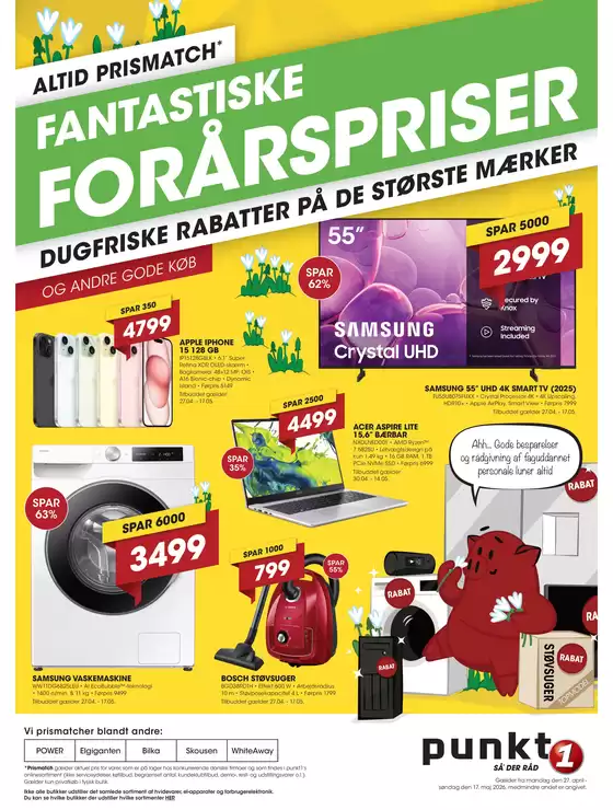 Punkt1 katalog i Nyborg | Punkt1 avisen - lav pris og høj service | 2026-04-27T00:00:00.000Z - 2026-05-17T00:00:00.000Z