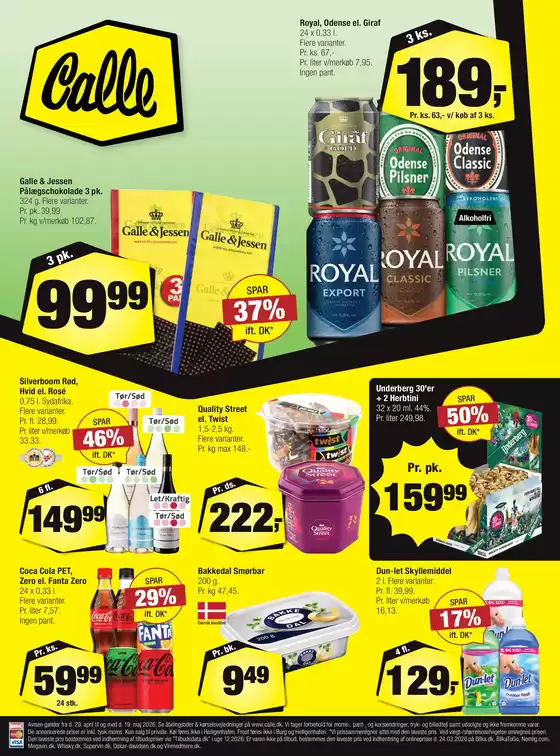 Calle katalog i Odder | Toptilbud og rabatter | 2026-04-29T00:00:00.000Z - 2026-05-10T00:00:00.000Z