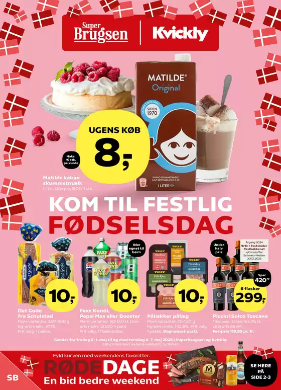 SuperBrugsen katalog i Taastrup | Fantastiske rabatter på udvalgte produkter | 2026-05-01T00:00:00.000Z - 2026-05-07T00:00:00.000Z