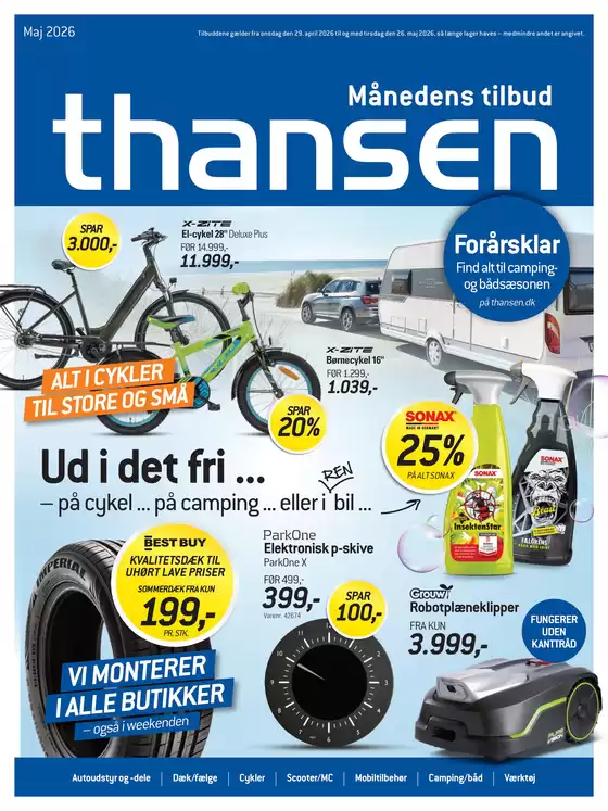 Thansen katalog i Næstved | Aktuell kundeavis Thansen | 2026-04-29T00:00:00.000Z - 2026-05-26T00:00:00.000Z