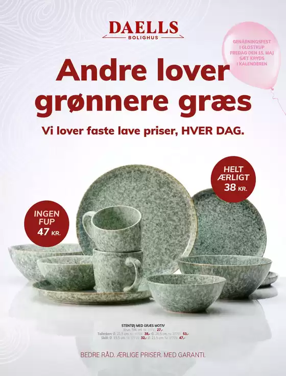 Daells Bolighus katalog | Faste lave priser HVER DAG | 2026-05-15T00:00:00.000Z - 2026-05-15T00:00:00.000Z