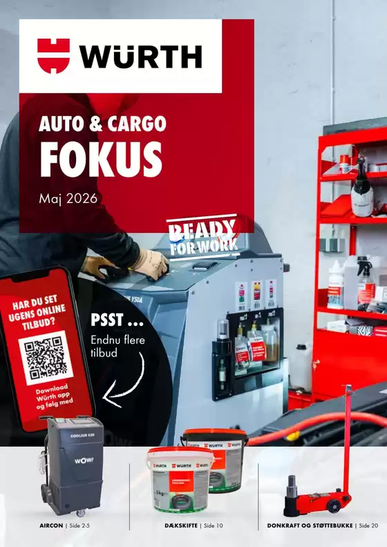 Würth katalog i Hundige | Fantastiske rabatter på udvalgte produkter | 2026-05-01T00:00:00.000Z - 2026-05-31T00:00:00.000Z