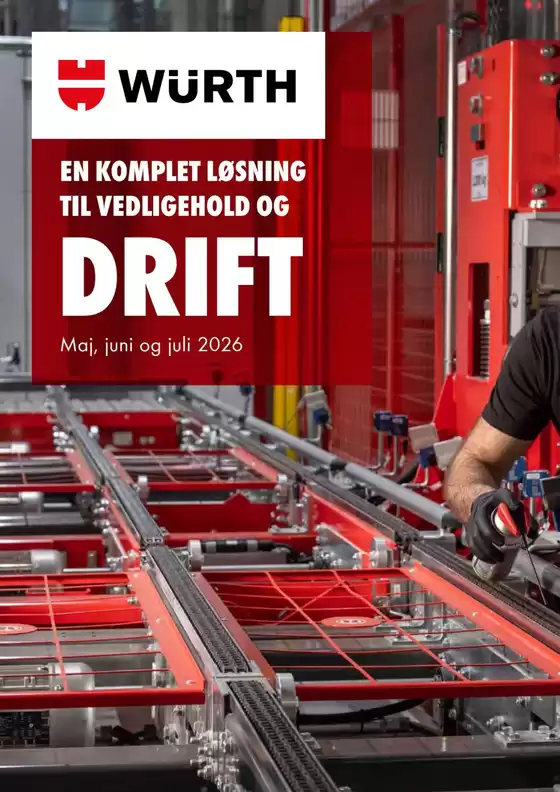Würth katalog i Hundige | Nye tilbud at opdage | 2026-05-01T00:00:00.000Z - 2026-07-31T00:00:00.000Z