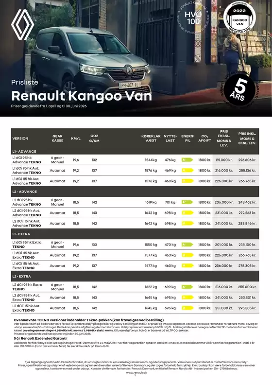 Renault katalog i Hundige | prisliste-kangoo | 2026-04-01T00:00:00.000Z - 2026-06-30T00:00:00.000Z