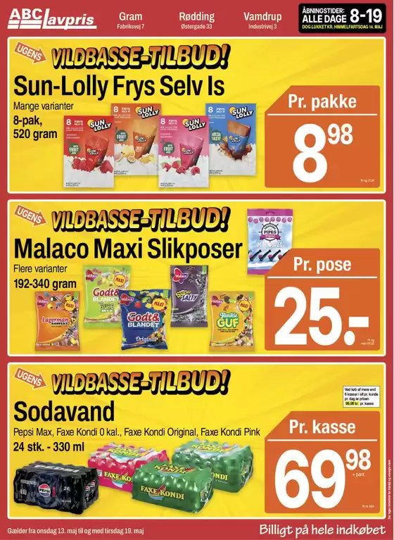 ABC Lavpris katalog | Nye tilbud at opdage | 2026-05-13T00:00:00.000Z - 2026-05-19T00:00:00.000Z