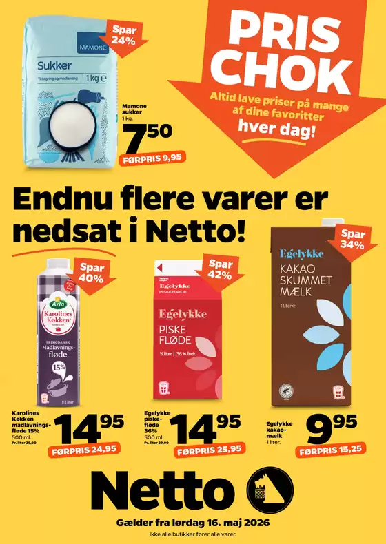 Netto katalog | Toptilbud til alle kupjægere | 2026-05-16T00:00:00.000Z - 2026-05-16T00:00:00.000Z
