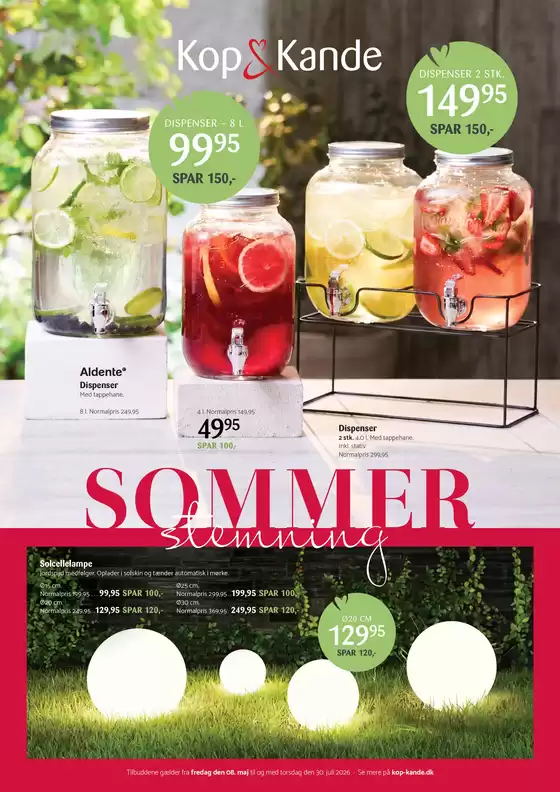 Kop & Kande katalog | Spar op til 67% | 2026-05-08T00:00:00.000Z - 2026-07-30T00:00:00.000Z