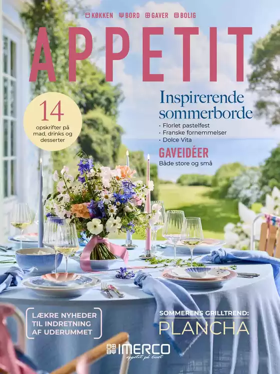 Imerco katalog | Appetit foraar | 2026-05-14T00:00:00.000Z - 2026-05-28T00:00:00.000Z