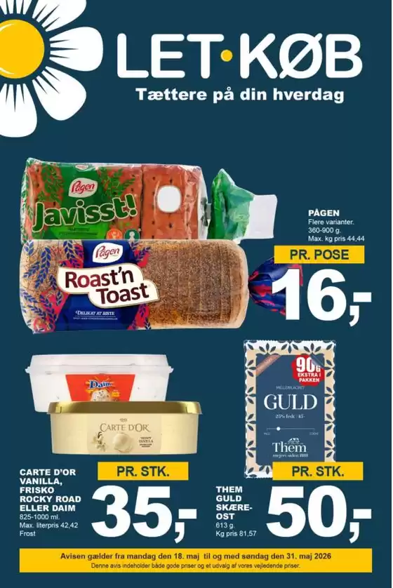 Let-Køb katalog i Værløse | Let-Køb Tilbudsavis | 2026-05-18T00:00:00.000Z - 2026-05-31T00:00:00.000Z