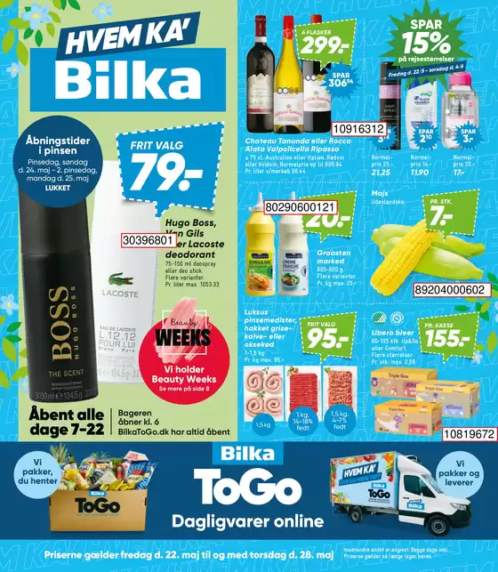 Bilka katalog i Hjørring | Toptilbud til alle kunder | 2026-05-22T00:00:00.000Z - 2026-06-04T00:00:00.000Z