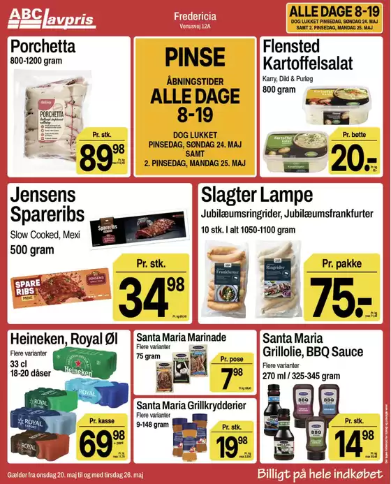 ABC Lavpris katalog i Holbæk | Vores bedste kup | 2026-05-20T00:00:00.000Z - 2026-05-26T00:00:00.000Z