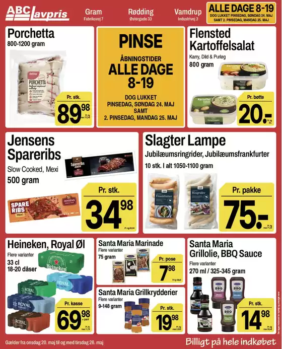 ABC Lavpris katalog i Holbæk | Toptilbud og rabatter | 2026-05-20T00:00:00.000Z - 2026-05-26T00:00:00.000Z