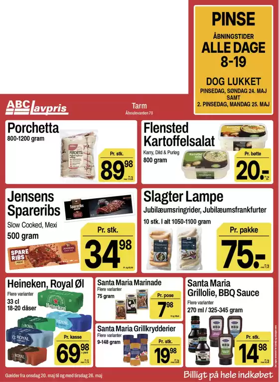ABC Lavpris katalog i Holbæk | Oplev attraktive tilbud | 2026-05-20T00:00:00.000Z - 2026-05-26T00:00:00.000Z