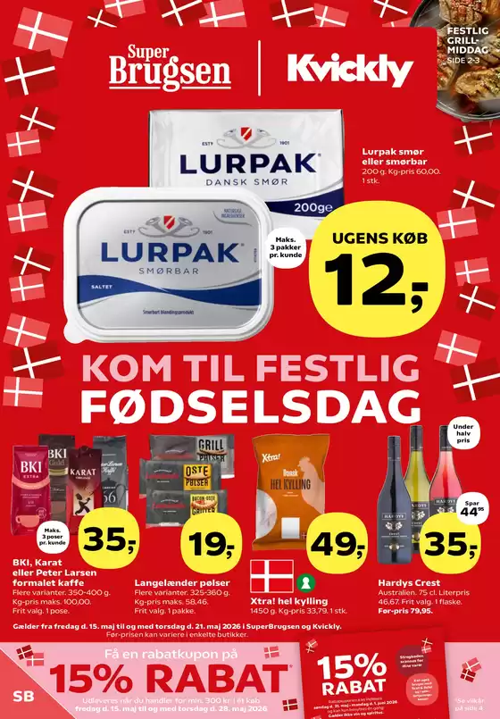 SuperBrugsen katalog i Holbæk | SuperBrugsen Avisen | 2026-05-15T00:00:00.000Z - 2026-05-21T00:00:00.000Z