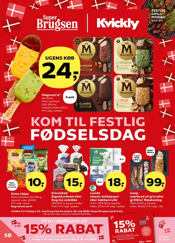 SuperBrugsen katalog i Holbæk | Stort udvalg af tilbud | 2026-05-22T00:00:00.000Z - 2026-05-28T00:00:00.000Z