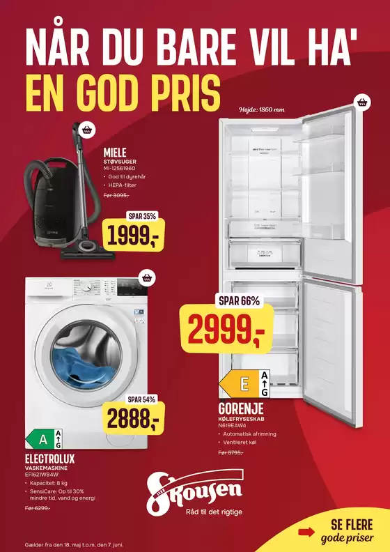 Skousen katalog i Fredericia | Eksklusive tilbud og kup | 2026-05-18T00:00:00.000Z - 2026-06-07T00:00:00.000Z