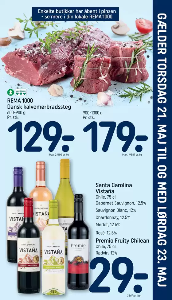 Rema 1000 katalog i Esbjerg | Rabatter og kampagner | 2026-05-20T00:00:00.000Z - 2026-05-23T00:00:00.000Z