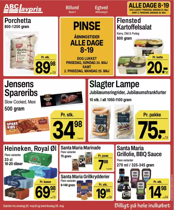 ABC Lavpris katalog i Esbjerg | ABC Lavpris Tilbudsavis | 2026-05-20T00:00:00.000Z - 2026-05-26T00:00:00.000Z