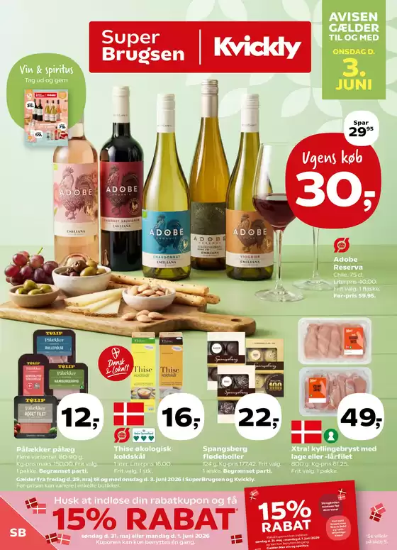 SuperBrugsen katalog i Grenaa | Særtilbud til dig | 2026-05-29T00:00:00.000Z - 2026-06-03T00:00:00.000Z