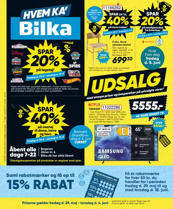 Bilka katalog i Grenaa | Uge 23 nonfood | 2026-05-29T00:00:00.000Z - 2026-06-18T00:00:00.000Z