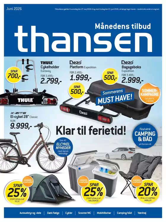 Thansen katalog i Thisted | Aktuell kundeavis Thansen | 2026-05-27T00:00:00.000Z - 2026-06-23T00:00:00.000Z
