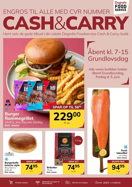 Dagrofa Food Service katalog i Odense | Nye tilbud at opdage | 2026-06-05T00:00:00.000Z - 2026-06-05T00:00:00.000Z