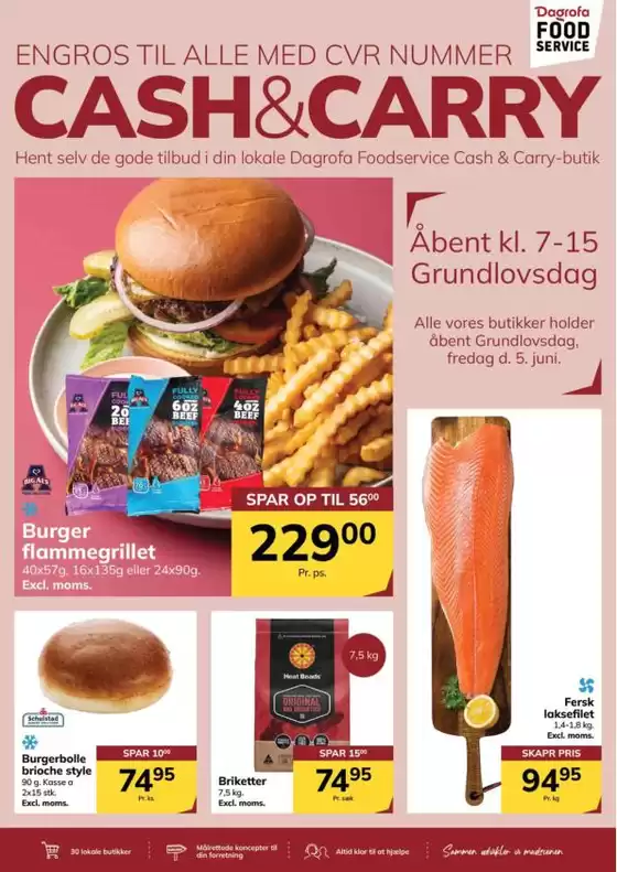 Dagrofa Food Service katalog i Odense | Særtilbud til dig | 2026-06-05T00:00:00.000Z - 2026-06-05T00:00:00.000Z
