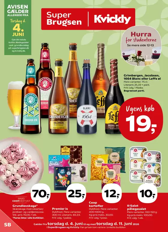 SuperBrugsen katalog i Odense | Fantastisk tilbud til kupjægere | 2026-06-04T00:00:00.000Z - 2026-06-11T00:00:00.000Z
