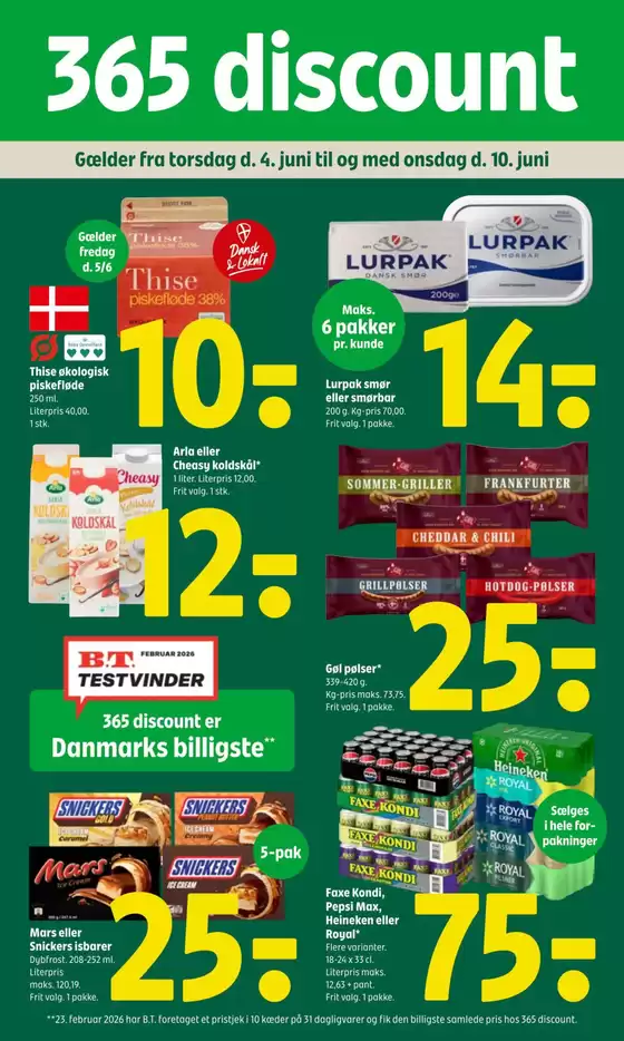 365discount katalog i Silkeborg | 365discount Tilbudsavis | 2026-06-04T00:00:00.000Z - 2026-06-10T00:00:00.000Z