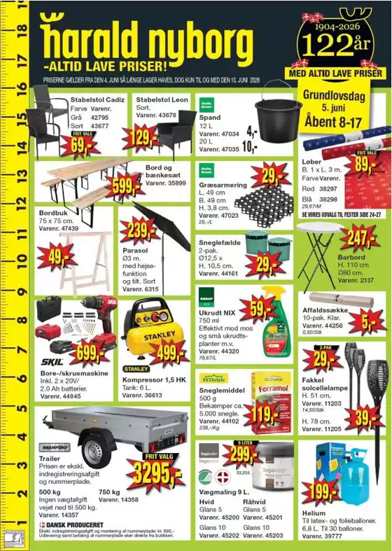 Harald Nyborg katalog i Lystrup | Ugens tilbudsavis | 2026-06-04T00:00:00.000Z - 2026-06-10T00:00:00.000Z