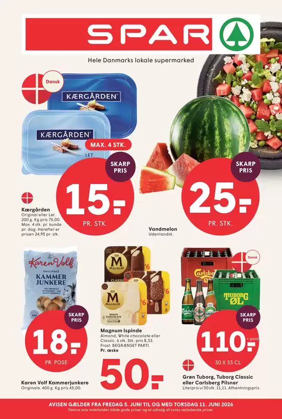 SPAR katalog i Rudkøbing | SPAR Tilbudsavis | 2026-06-05T00:00:00.000Z - 2026-06-11T00:00:00.000Z