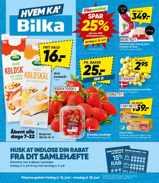 Bilka katalog i Hadsten | Uge 25 food | 2026-06-12T00:00:00.000Z - 2026-07-05T00:00:00.000Z