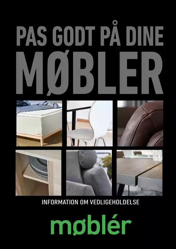 Møblér katalog i Vejle | Vedligeholdelse | 2026-06-16T00:00:00.000Z - 2026-06-30T00:00:00.000Z