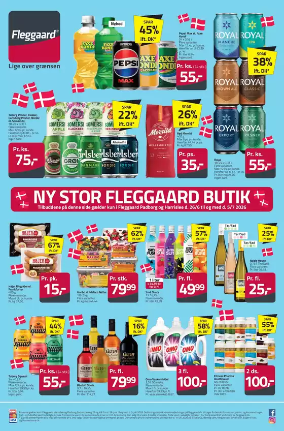 Fleggaard katalog i København | Fleggaard Padborg åbningstilbud | 2026-06-26T00:00:00.000Z - 2026-07-05T00:00:00.000Z