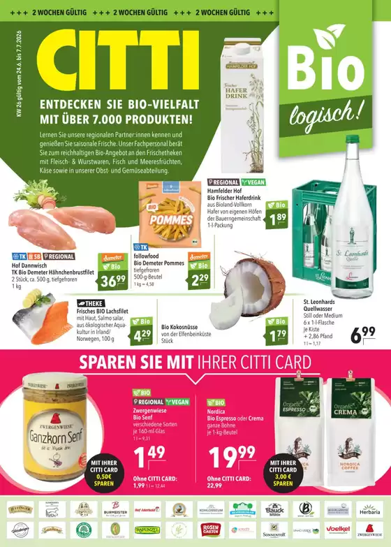 Citti katalog | Økologiske varer | 2026-06-21T00:00:00.000Z - 2026-07-07T00:00:00.000Z