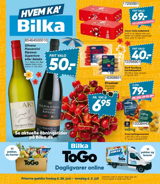 Bilka katalog | Uge 27 food | 2026-06-26T00:00:00.000Z - 2026-07-02T00:00:00.000Z