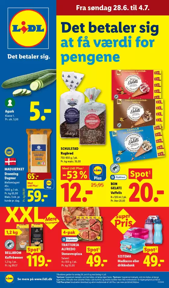 Lidl katalog | Tilbudsavis | 2026-06-28T00:00:00.000Z - 2026-07-04T00:00:00.000Z