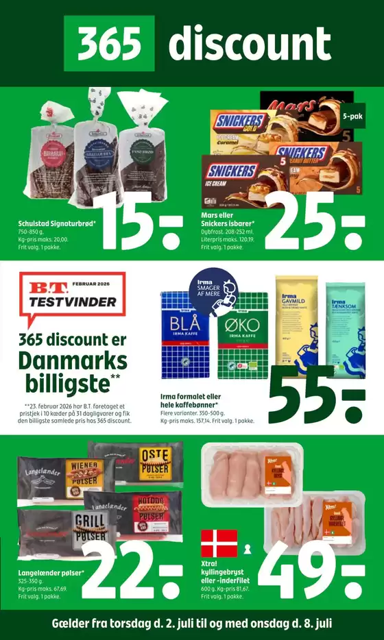 365discount katalog i Vejle | 365discount Tilbudsavis | 2026-07-02T00:00:00.000Z - 2026-07-08T00:00:00.000Z