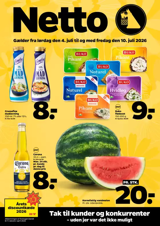Netto katalog i Vejle | Oplev attraktive tilbud | 2026-07-04T00:00:00.000Z - 2026-07-10T00:00:00.000Z