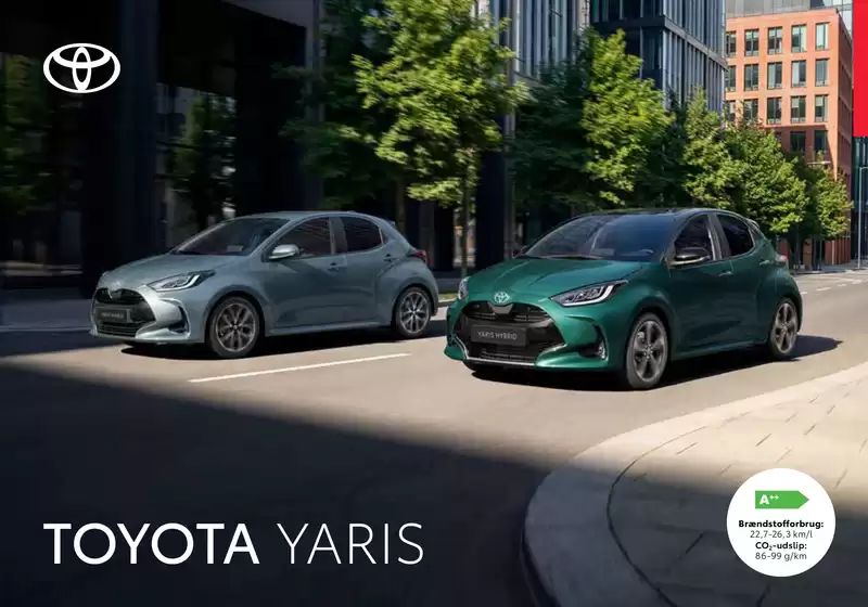 Toyota katalog i Frederiksberg | Yaris Brochure | 2026-01-01T00:00:00.000Z - 2026-12-31T00:00:00.000Z